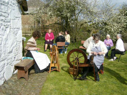 Spinners at Cruck Cottage Easter 2007